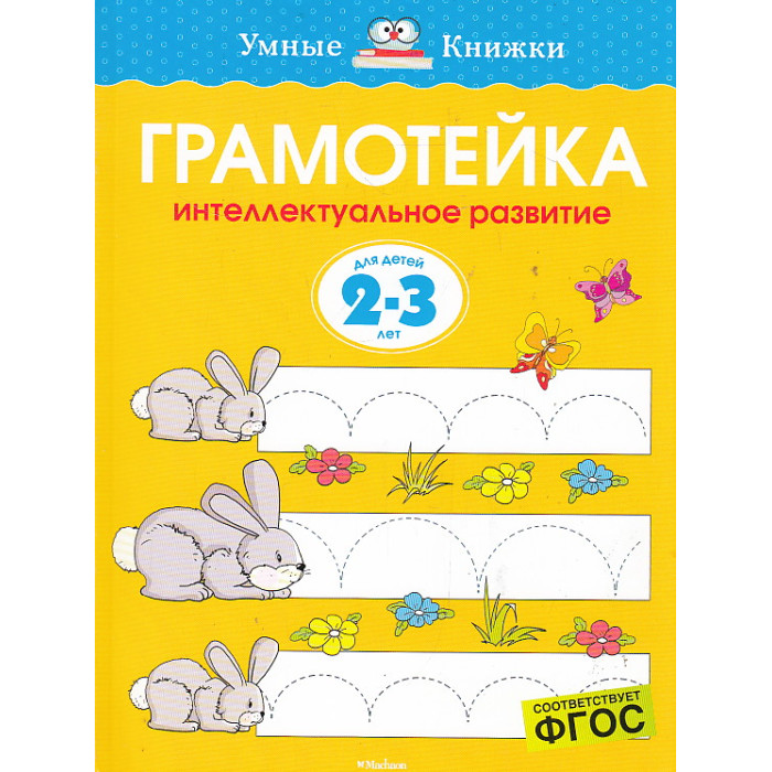 Грамотейка. Интеллектуальное развитие детей 2-3 лет
