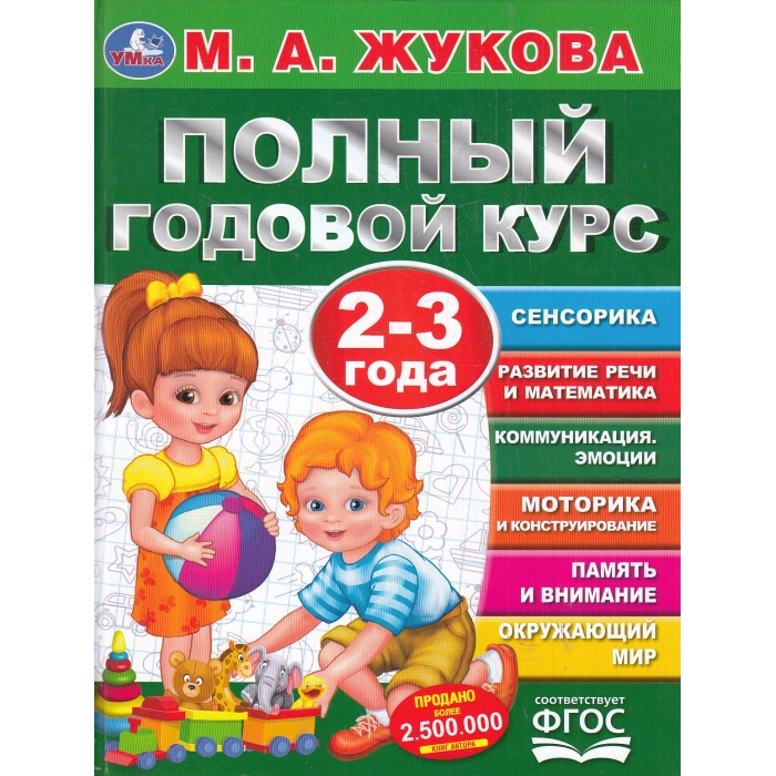 Полный годовой курс. 2-3 года